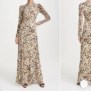 Leopard Print Maxi Dress